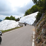 Schnee am Monte Baldo