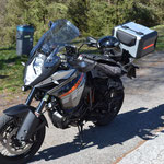KTM 1190 Adventure am Holzleiten Sattel