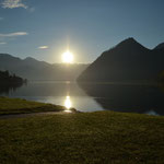 Sonnenaufgang am Grundlsee