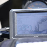 Blick aufs Navi