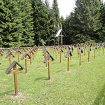 Militärfriedhof - Gegend Rifugio Granezza