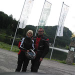 Kurzer Fotostopp auf der Turracher Höhe (1783 m).