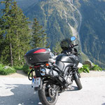 V-Strom am Parkplatz