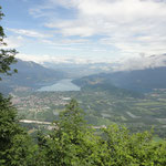 Blick auf Caldonazzossse und Levicosee