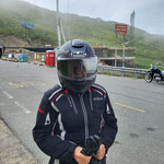 Kurze Pause am Jaufenpass