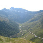 Blick ins Sarntal Richtung Süden.