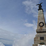 Gedenksäule auf der Testa dell´Assietta