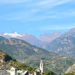 Blick zum Mont Blanc