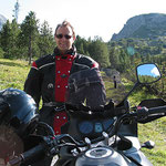 Kurze Pause am Ofenpass