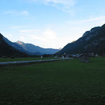 Blick von Elmen ins Lechtal, Richtung Reutte