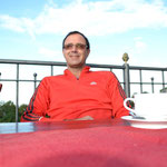 Kaffe auf der Stiftsterrasse