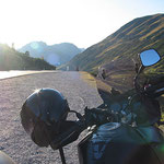 Am Hahntennjoch - um diese Zeit sind fast keine Biker mehr unterwegs