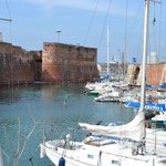 Im Hafen von Livorno