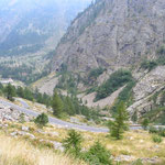 Hinunter ins Tal Richtung Vinadio