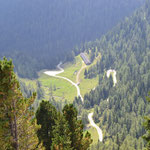Passo Manghen - Blick nach Süden