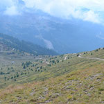 Richtung Colle Bourget