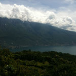 Blick von Tremosine auf den Gardasee