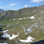 Großglockner Hochalpenstraße - Blick vom Hochtor