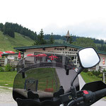 Pause auf der Postalm.
