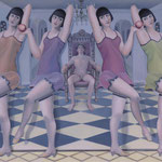 Verlockung,  Öl a. Leinwaand,80 x 120 cm