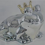 El Principe Rana, Ölfarbe, a. LW, 50 x 70 cm