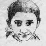 762  The dark side Installation  Gaza  Palestinian boy  Augsburg  14.06.2011