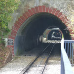 a tunnel for the cable car