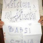 Welcome Basi und Stina in Kenya