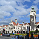 the old railway station in Dunedin