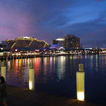 Darling Harbour by sunset