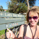 We went to the Lady Bay Beach! Only for Nudists!! ;)