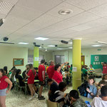 LLEGADA Y ¡A COMER!