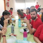 LLEGADA Y ¡A COMER!