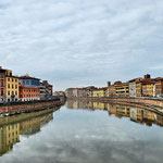 L'Arno passant per Pisa