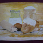 Nr 23, Kitchen still life, oil, 30 * 42 cm