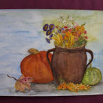 Nr 31, Autumn still life, water color, 30 * 40 cm