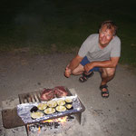 Auberginen.... mit Steak (ca. 750 each!)
