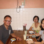 Josephine, Bee Ling und ich auf Foodtour