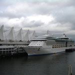 Cruiseship at Canada Place