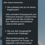 Ergebnisse nach Fitness Challenge in Online Fitness Coaching Lounge