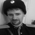 Jonathan Czödör Ichmoukametoff est Sotnik (lieutenant) des Cosaques d'Orenburg à titre honorifique en mémoire de son arrière-grand-père Artem Ishmukhametov autrefois Sotnik au 2e régiment de cosaques d'Orenburg (PHOTO 2008 (c) Sergueï Achinov)