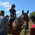 Chez nous, tout le monde monte à cheval ! Une tradition et une passion à travers une histoire de famille, des plus petits aux plus grands, des plus jeunes aux moins jeunes ! (PHOTO 2019 (c) Gauthier Rousseau)