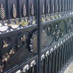 Ковка на воротах в Херсоне
