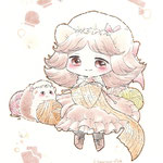 2025.1 「ハリネズミちゃんドローイング」創作空間cafeアトリエ ドローイング展vol.2 展示作品
