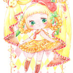 2025.9「りんごたっぷりアップルパイ」Gallery glad.様　happiness6展　展示作品