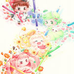 2023.5 「colorful」イラスト本表紙用描き下ろし作品