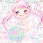 2025.5「June Bride Wedding」gallery glad.様 可憐に揺れる紫陽花の詩展 展示作品