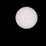 Sonne mit Sonnenfilter, Eos 40D, 800mm, F11, 1/320sec