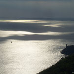 Trieste • giochi di luce sul castello di Miramare • © foto introitaly
