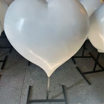 Corazón Gigante fibra de vidrio